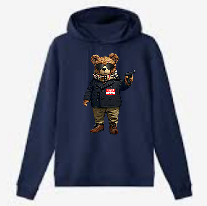 Creasy Bear Hoodie Fall Design